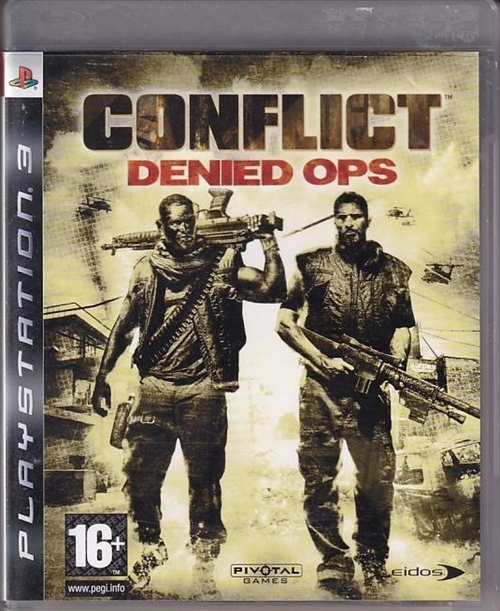 Conflict Denied Ops - PS3 (A Grade) (Genbrug)